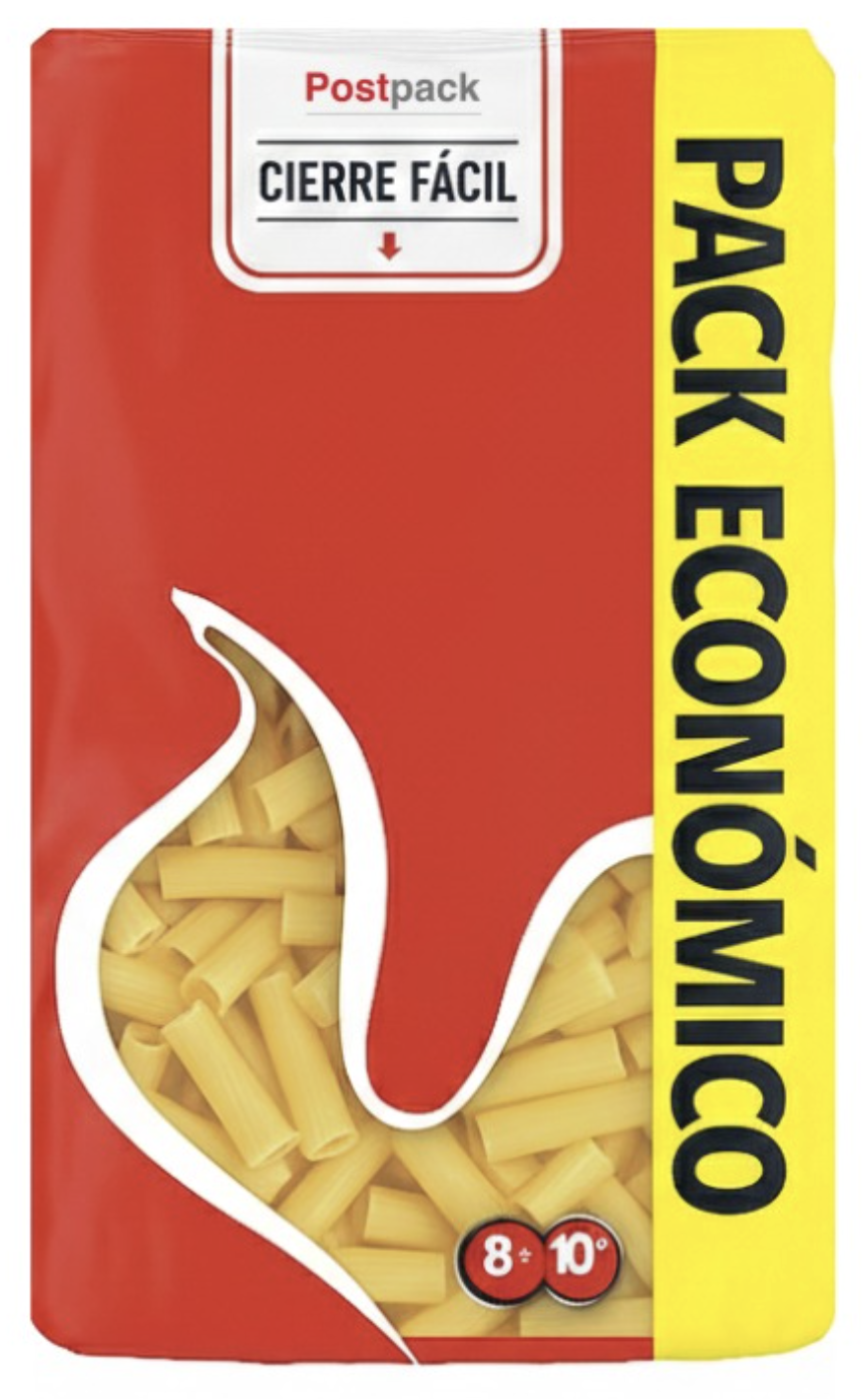 envasado abre facil pasta