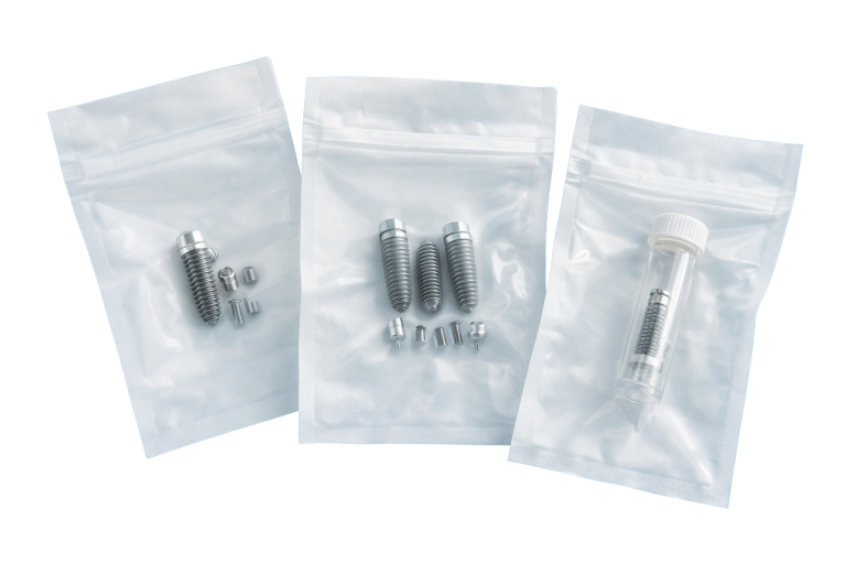 envasado implantología dental