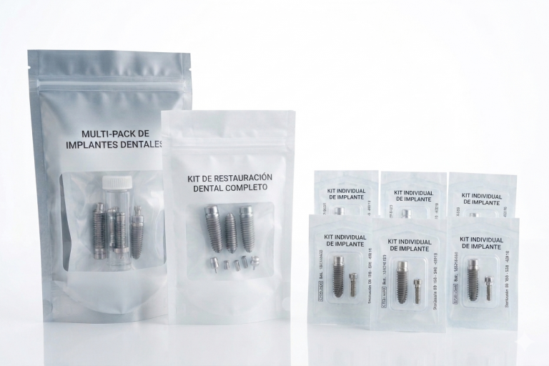 envasado implantologia dental